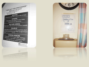 Telephone follow-up and discharge planning