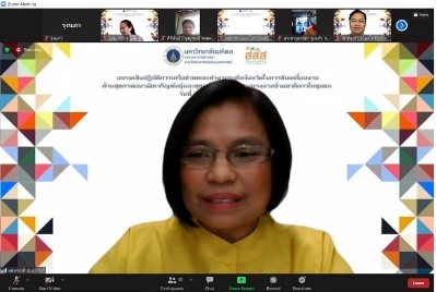 อภิปรายแลกเปลี่ยนเรียนรู้ในการอบรมเชิงปฏิบัติการ “เครือข่ายคณะทำงานระดับจังหวัดในการขับเคลื่อนงานด้านสุขภาวะทางเพศของแรงงานเตรียมเคลื่อนย้ายในชุมชน”